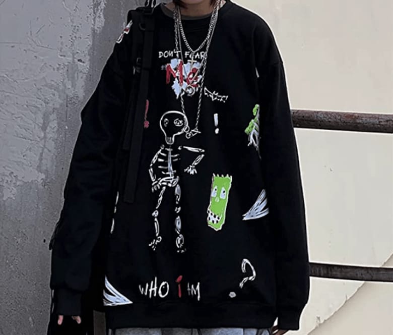 punk sweatshirt