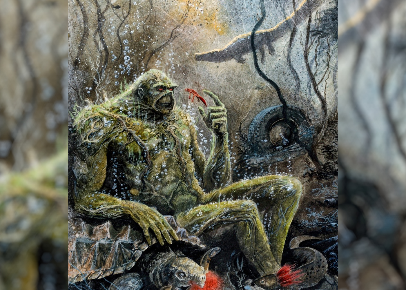 swamp thing art