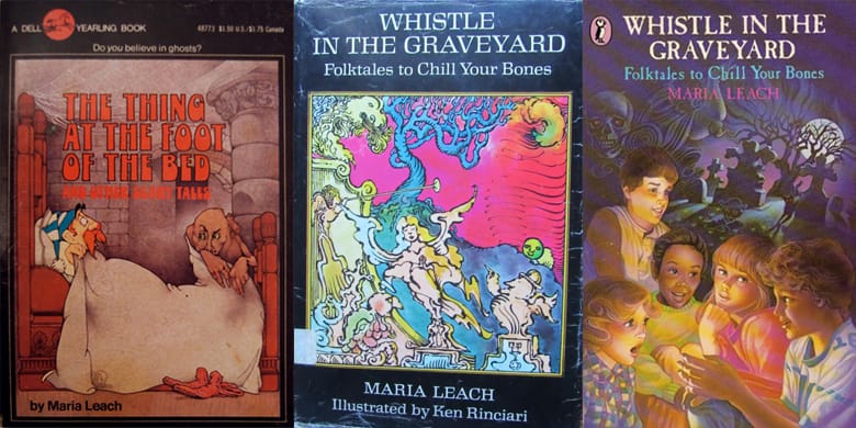 scary books for kids, maria leach books