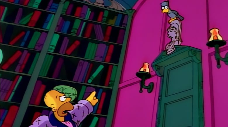 the simpsons the raven