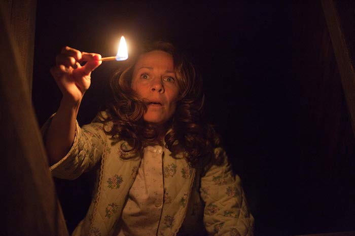 the conjuring, in the dark