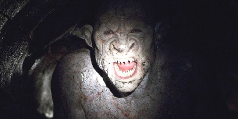 the descent creatures, the descent ending