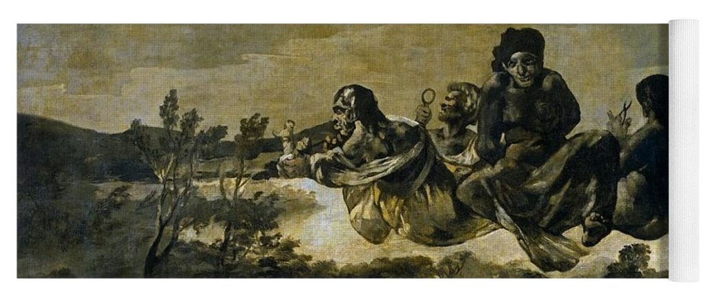 goya black paintings, atropos