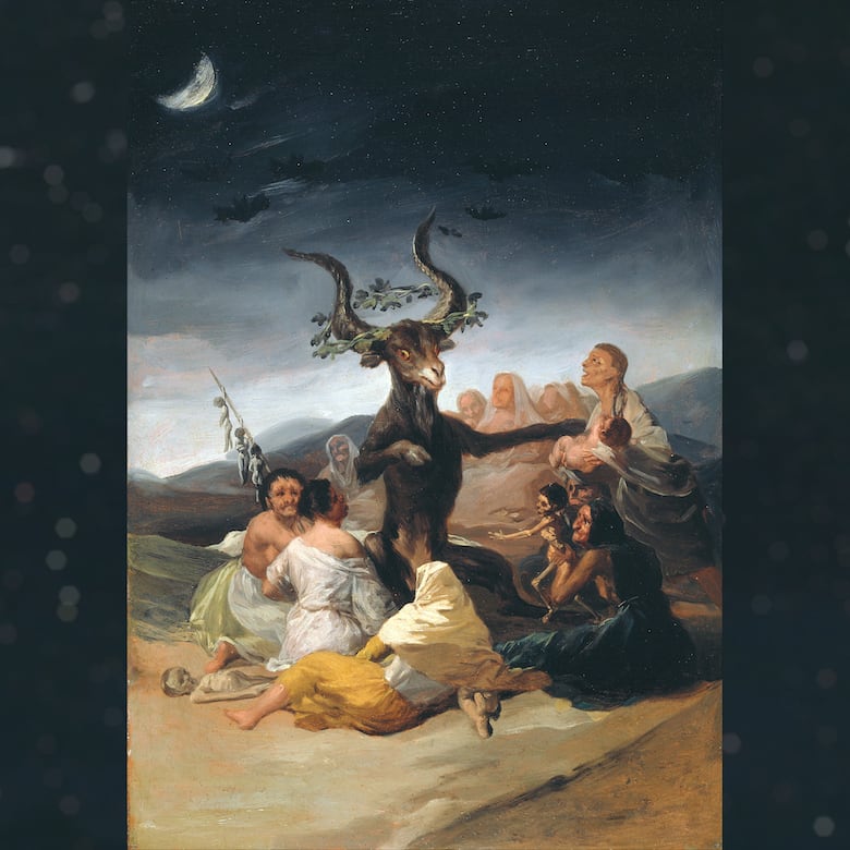 goya black paintings, witches sabbath