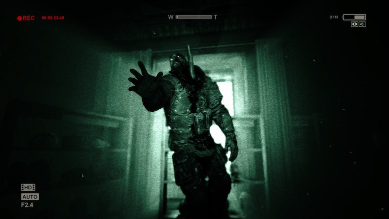 Outlast is scary