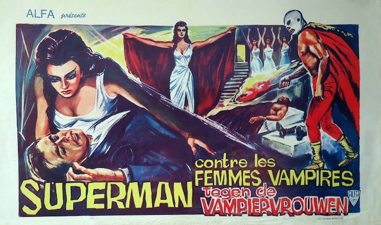 luchador movies, Santo Vs Las Mujeres Vampiro