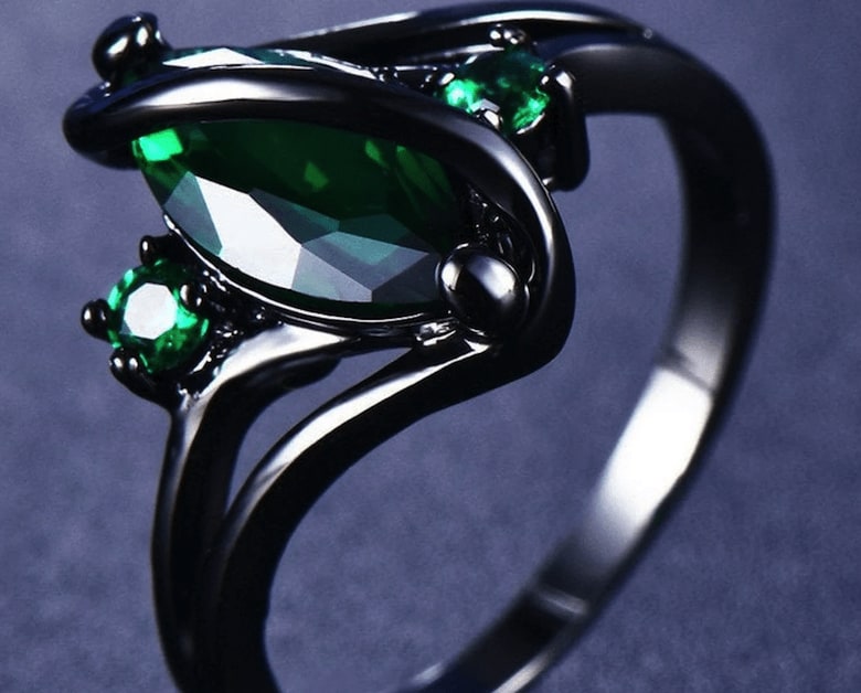 goth jewelry ring
