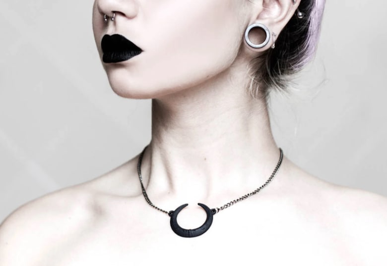 goth jewelry necklace