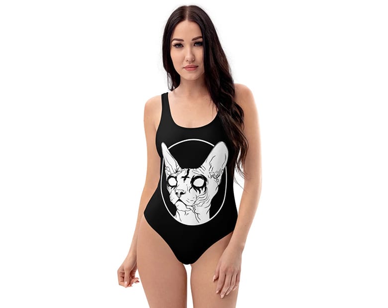 death metal swimsuit