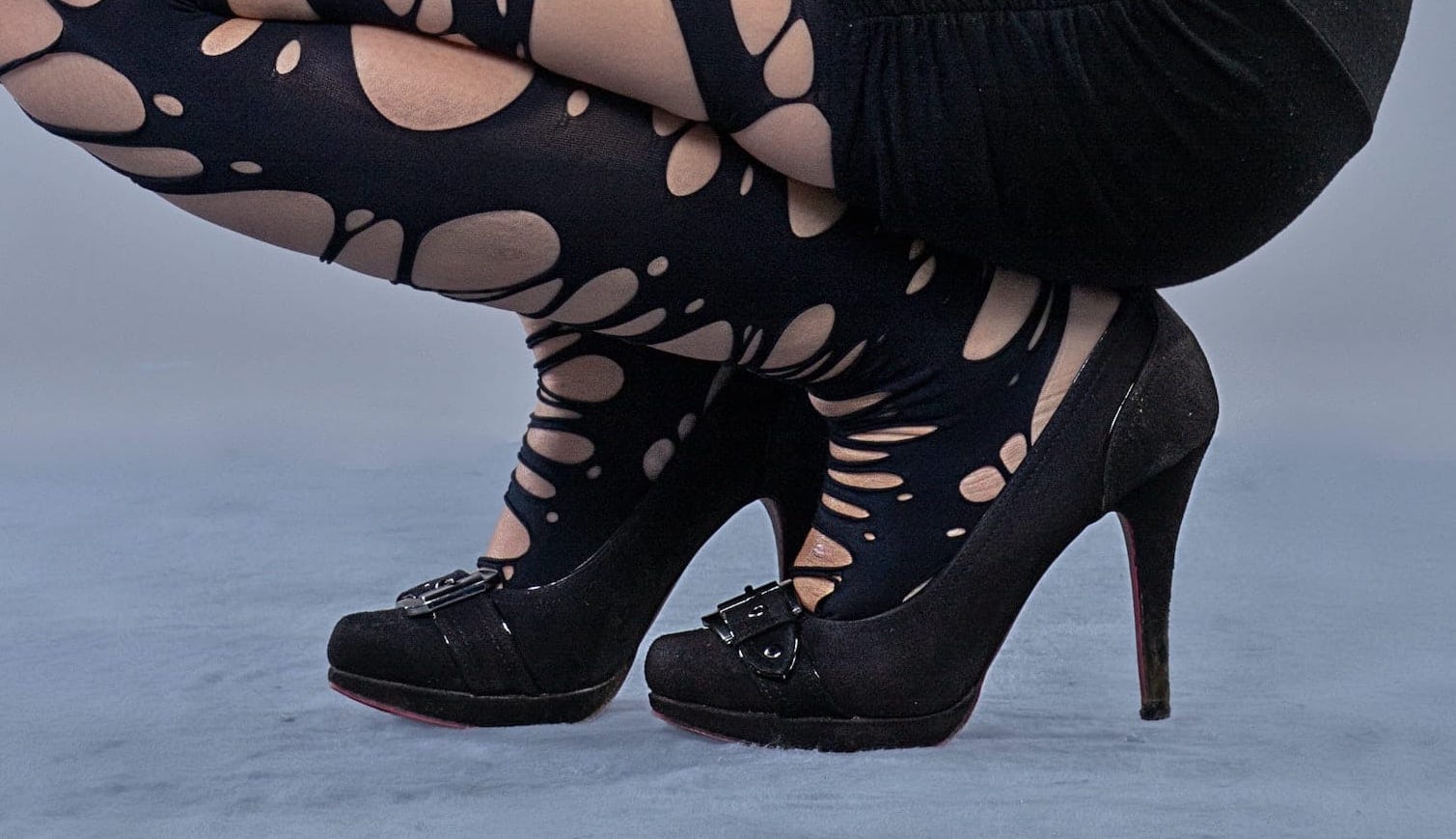 goth high heels, goth heels