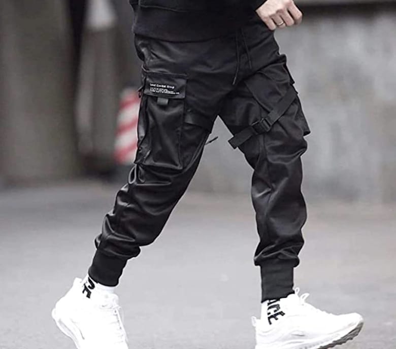 casual goth mens pants