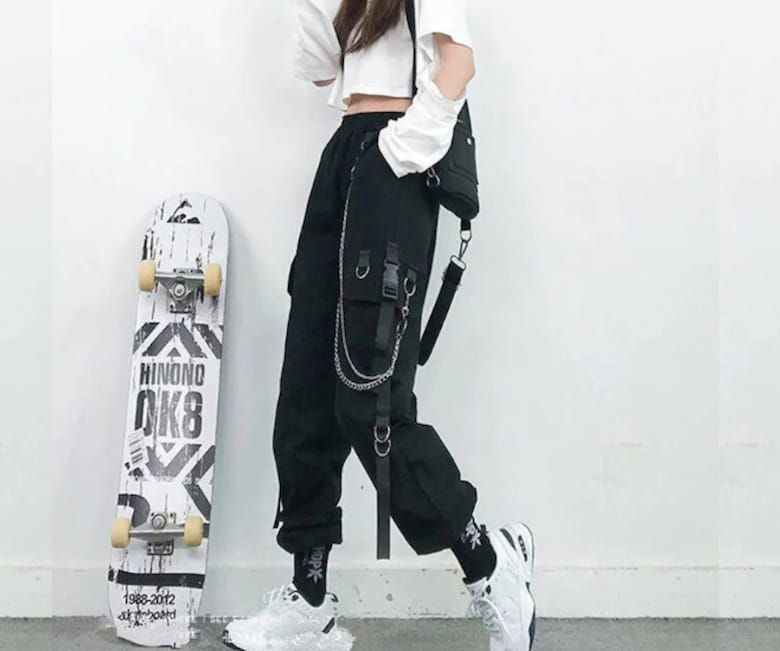 baggy punk pants