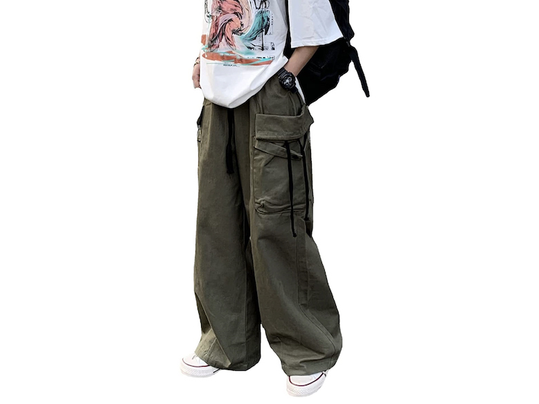 baggy goth pants