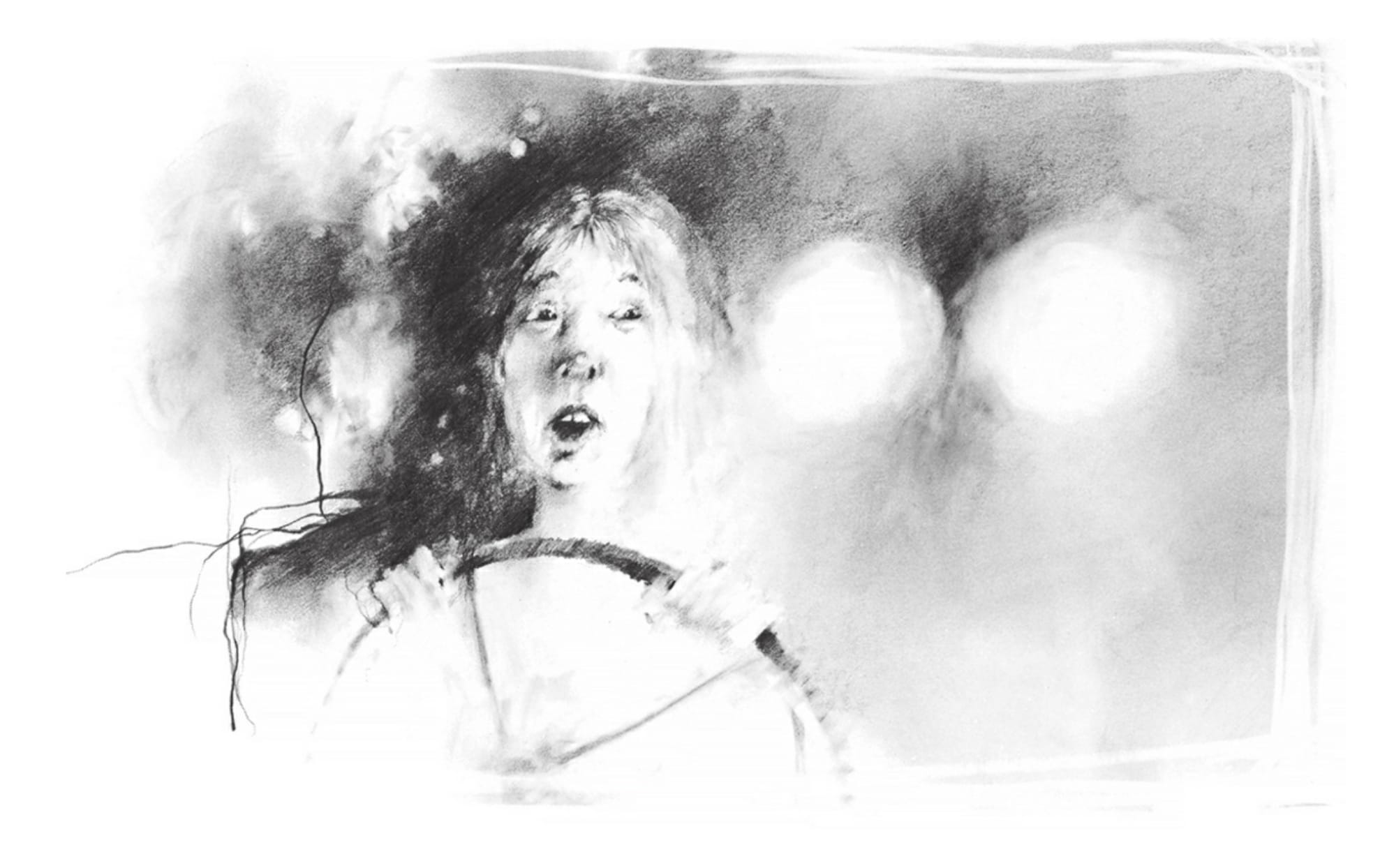 high beams story, or the killer in the backseat legend