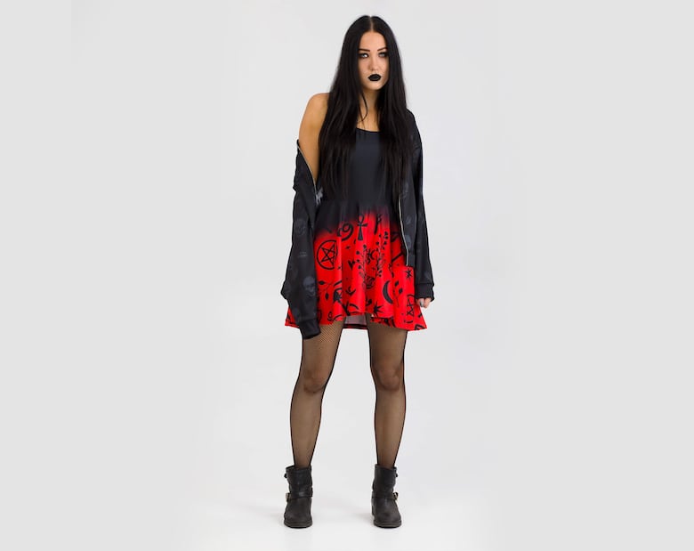 occult dress