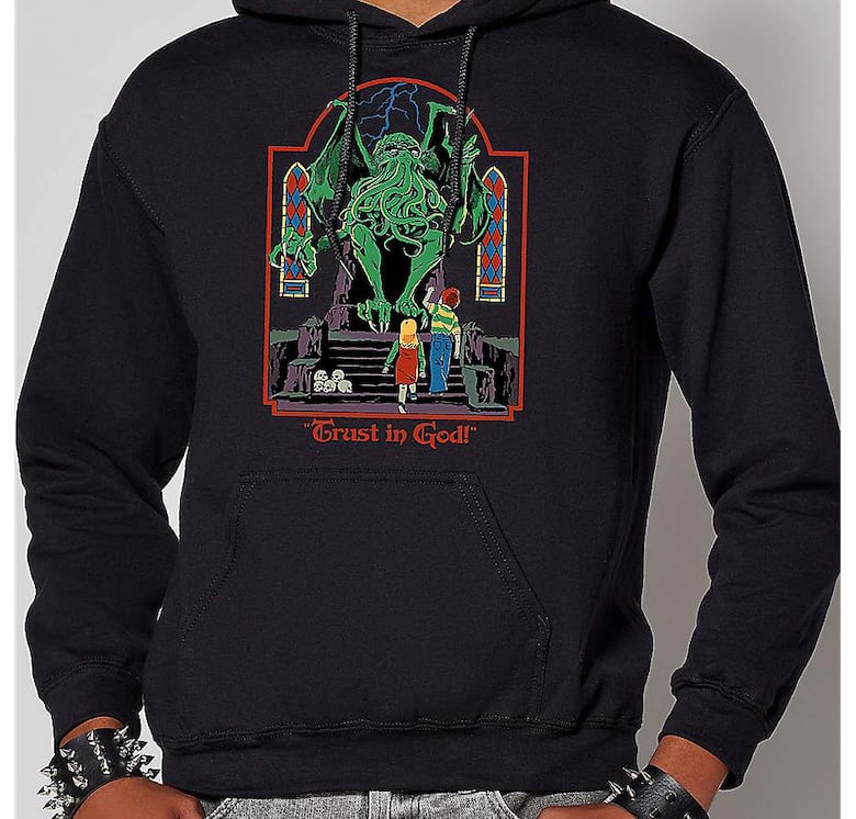 occult hoodie from Spencers
