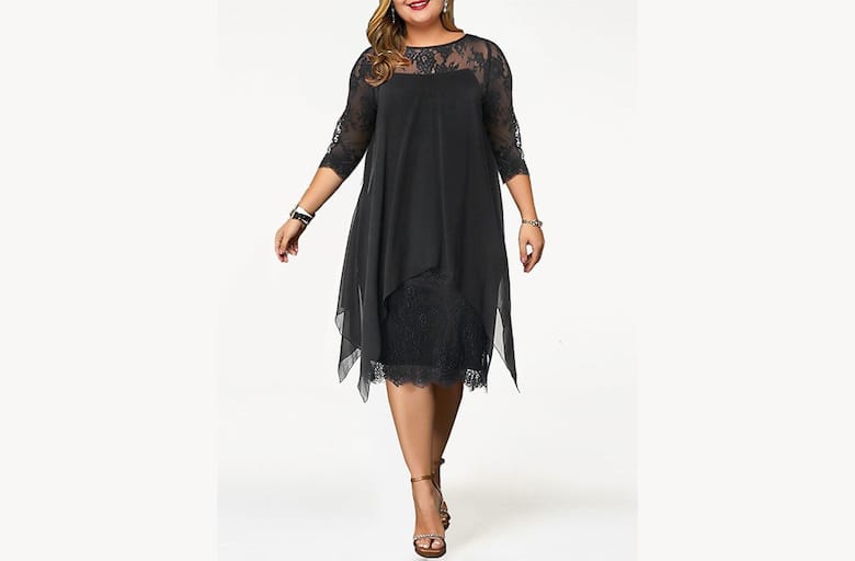 plus size goth formal or corporate goth dress