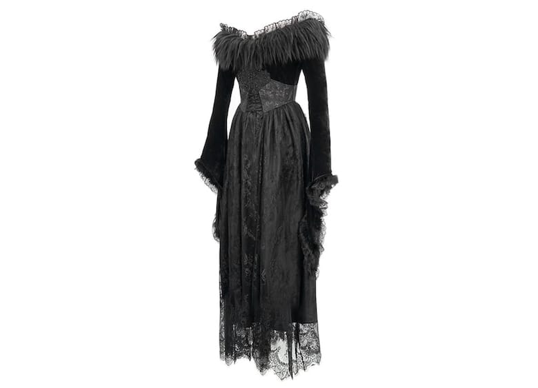 gothic formal dress