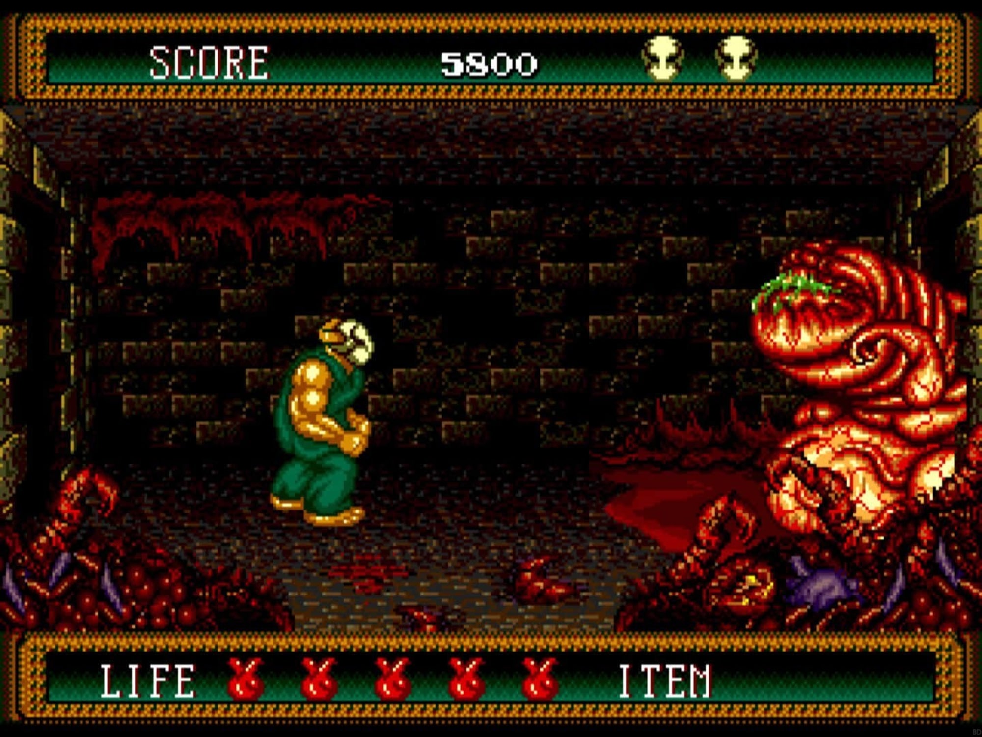 Splatterhouse arcade