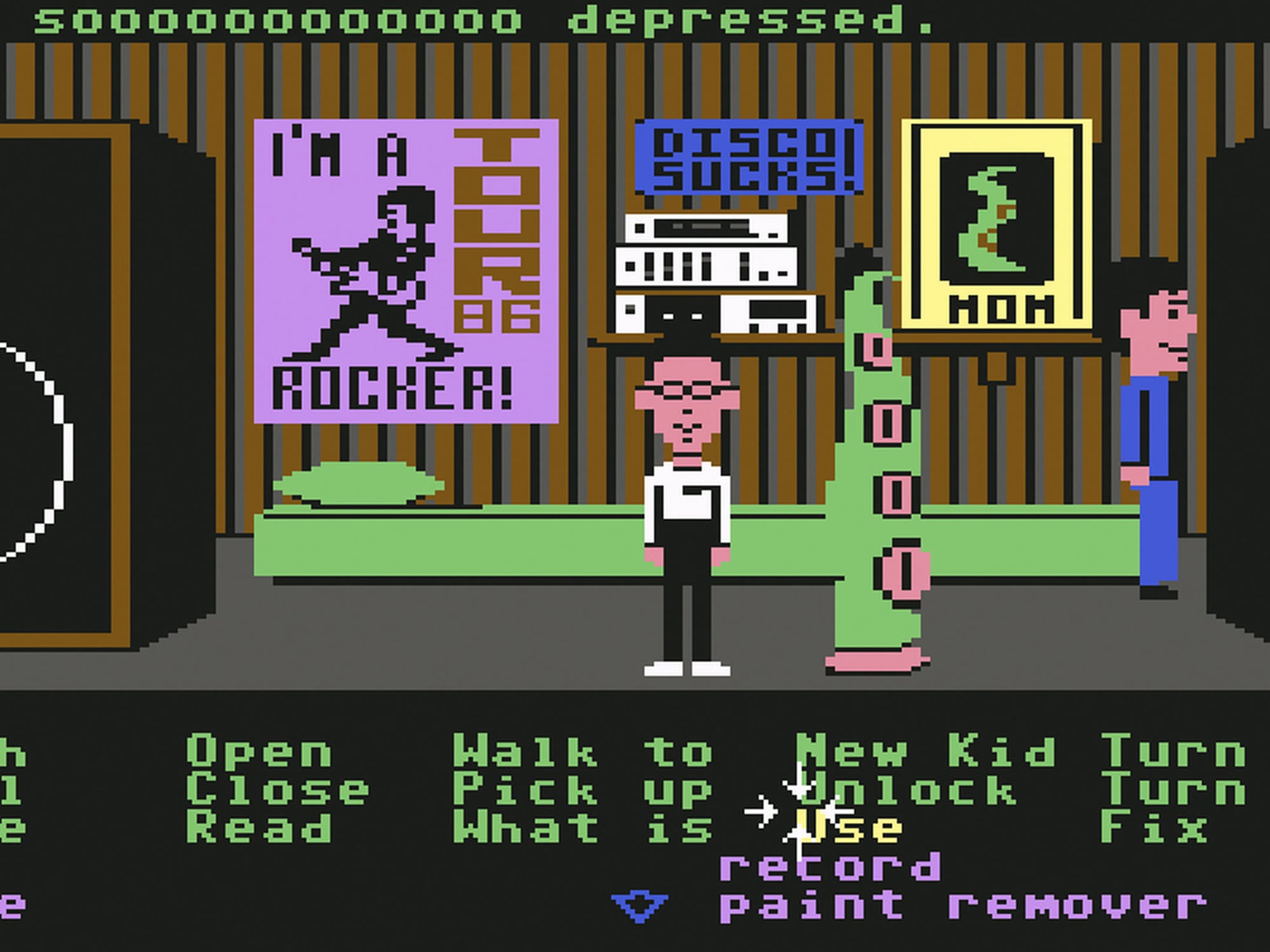 Maniac Mansion platforms