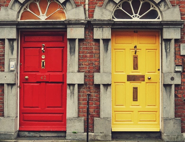 red door yellow door