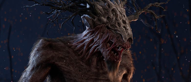 3d wendigo art