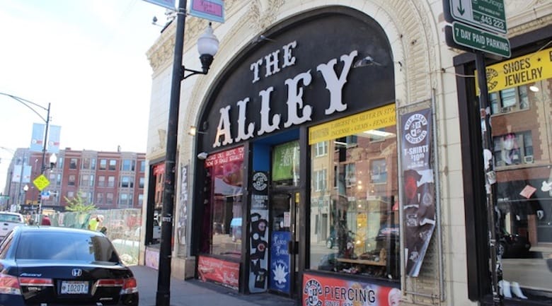 Chicago goth punk store The Alley