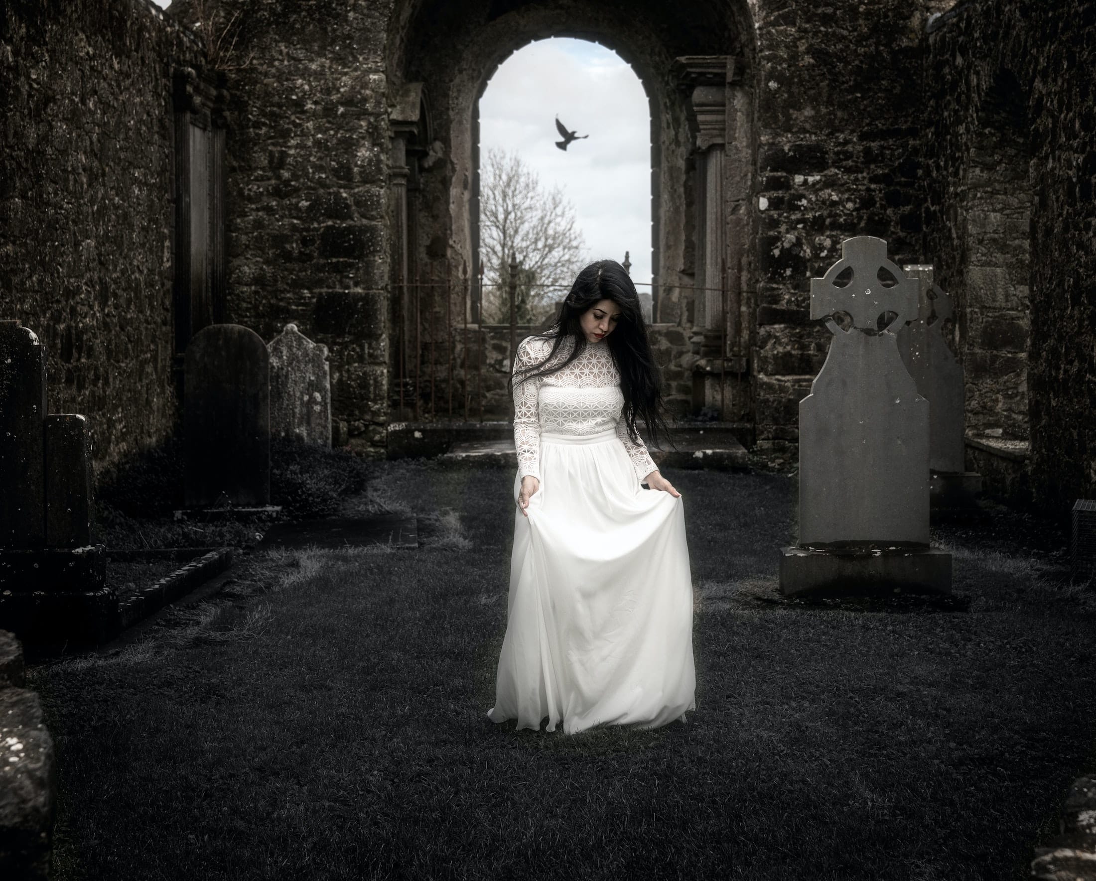 plus size gothic dress