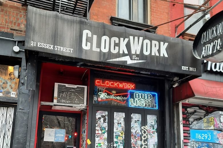 Clockwork NYC punk bar