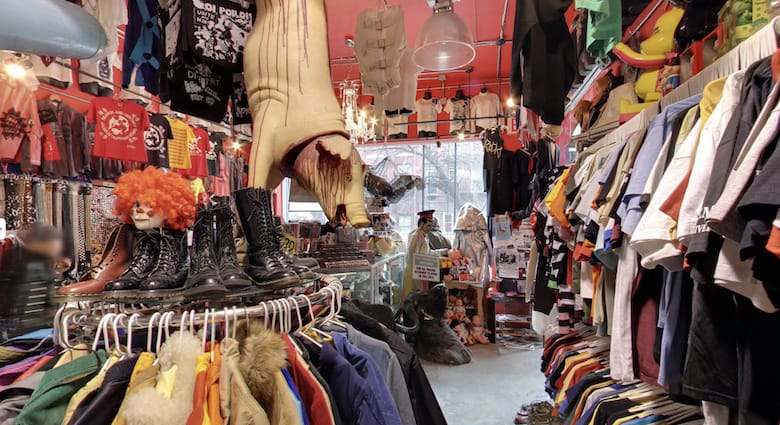 Search and Destroy nyc goth punk stores