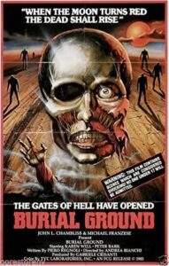 Burial Ground The Nights of Terror movie 1981