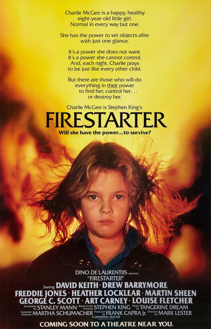 Firestarter (1984) Synopsis, Trivia, Reviews Scary Studies